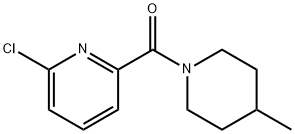 2-chloro-6-(4-methylpiperidine-1-carbonyl)pyridine 구조식 이미지