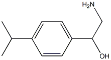 2-amino-1-(4-isopropylphenyl)ethanol Structure