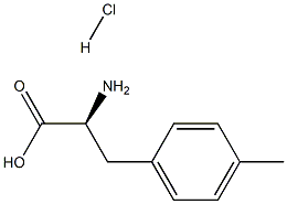 DL-4-methylPhenylalanine hydrochloride 구조식 이미지