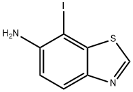 7-iodobenzo[d]thiazol-6-amine Structure