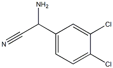 2-amino-2-(3,4-dichlorophenyl)acetonitrile Structure
