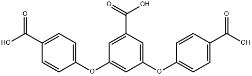4,4'-((5-carboxy-1,3-phenylene)bis(oxy))dibenzoic acid 구조식 이미지