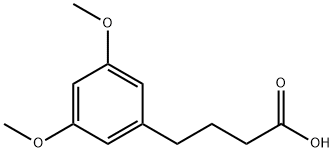 4-(3,5-DIMETHOXYPHENYL)BUTANOIC ACID 구조식 이미지