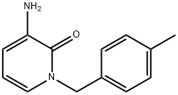 3-amino-1-[(4-methylphenyl)methyl]pyridin-2-one Structure