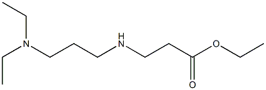 ethyl 3-{[3-(diethylamino)propyl]amino}propanoate 구조식 이미지