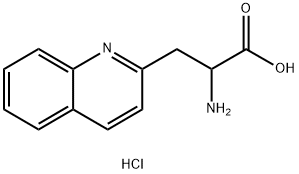 DL-2-Quinolinealaninedihydrochloride Structure