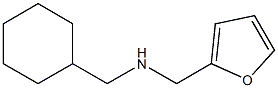 1-cyclohexyl-N-(furan-2-ylmethyl)methanamine Structure