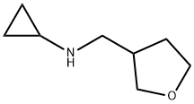 N-(oxolan-3-ylmethyl)cyclopropanamine Structure