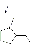 2-(iodomethyl)-1-methylpyrrolidine:hydroiodide Structure