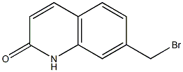 7-(bromomethyl)-1H-quinolin-2-one Structure