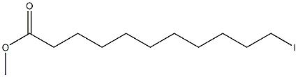 Undecanoic acid, 11-iodo-, methyl ester 구조식 이미지