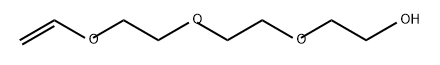 Ethanol, 2-[2-[2-(ethenyloxy)ethoxy]ethoxy]- Structure