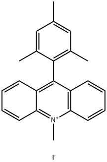 9-mesityl-10-methylacridin-10-ium hydroiodide Structure
