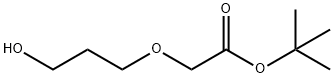 tert-butyl 2-(3-hydroxypropoxy)acetate Structure