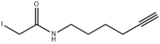 N-Hex-5-ynyl-2-iodo-acetamide Structure