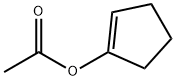 1-Cyclopenten-1-ol, acetate Structure