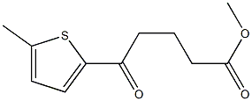 METHYL 5-(5-METHYLTHIOPHEN-2-YL)-5-OXOPENTANOATE Structure