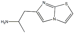 1-imidazo[2,1-b][1,3]thiazol-6-ylpropan-2-amine Structure