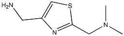 [2-[(dimethylamino)methyl]-1,3-thiazol-4-yl]methanamine Structure