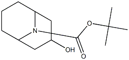 tert-butyl endo-3-hydroxy-9-azabicyclo[3.3.1]nonane-9-carboxylate 구조식 이미지