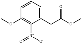 methyl 2-(3-methoxy-2-nitrophenyl)acetate Structure