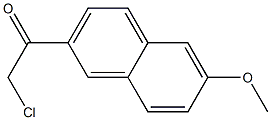 2-chloro-1-(6-methoxynaphthalen-2-yl)ethanone Structure