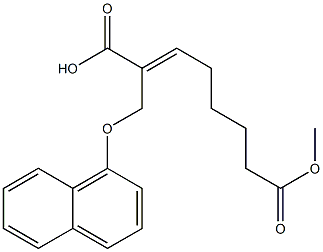 936221-69-1 (E)-8-methoxy-2-((naphthalen-1-yloxy)methyl)-8-oxooct-2-enoic acid