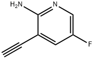 3-ethynyl-5-fluoropyridin-2-amine Structure