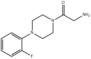 2-amino-1-[4-(2-fluorophenyl)piperazin-1-yl]ethan-1-one Structure