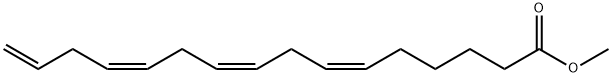 6,9,12,15-Hexadecatetraenoic acid, methyl ester, (Z,Z,Z)- Structure