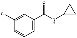 3-Chloro-N-cyclopropylbenzamide 구조식 이미지