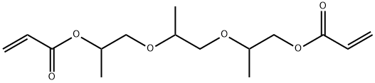 2-[2-(2-prop-2-enoyloxypropoxy)propoxy]propyl prop-2-enoate Structure