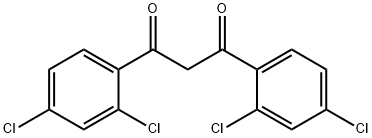 1,3-bis(2,4-dichlorophenyl)propane-1,3-dione Structure