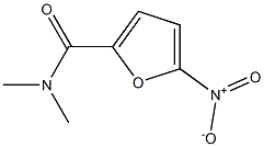 2-Furancarboxamide, N,N-dimethyl-5-nitro- Structure