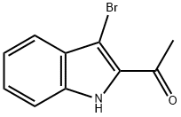 1-(3-Bromo-1H-indol-2-yl)-ethanone Structure