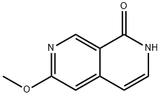 6-methoxy-2,7-Naphthyridin-1(2H)-one Structure