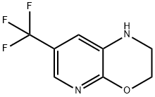 7-(trifluoromethyl)-2,3-dihydro-1H-pyrido[2,3-b][1,4]oxazine 구조식 이미지