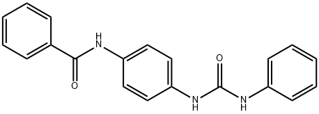 N-{4-[(anilinocarbonyl)amino]phenyl}benzamide Structure