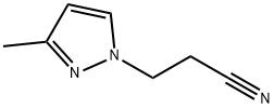 3-(3-Methyl-pyrazol-1-yl)-propionitrile Structure
