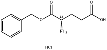 (4S)-4-amino-5-(benzyloxy)-5-oxopentanoic acid hydrochloride 구조식 이미지
