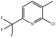 2-Chloro-3-methyl-6-(trifluoromethyl)-pyridine Structure