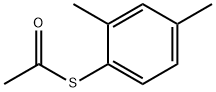 S-(2,4-DIMETHYLPHENYL) ETHANETHIOATE Structure