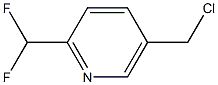 5-(chloromethyl)-2-(difluoromethyl)pyridine Structure