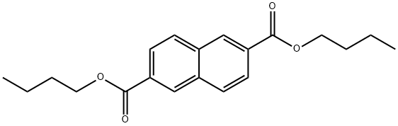 di-n-butyl naphthalene-2,6-dicarboxylate 구조식 이미지