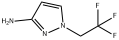 1-(2,2,2-trifluoroethyl)pyrazol-3-amine Structure