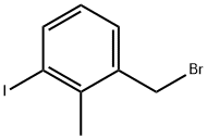 3-iodo-2-methylbenzyl bromide 구조식 이미지