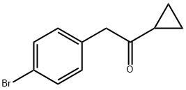 2-(4-BROMOPHENYL)-1-CYCLOPROPYLETHAN-1-ONE Structure