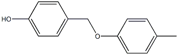 Phenol, 4-[(4-methylphenoxy)methyl]- Structure