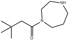 1-(1,4-diazepan-1-yl)-3,3-dimethylbutan-1-one 구조식 이미지