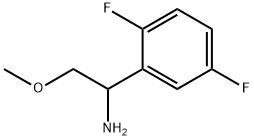 1-(2,5-DIFLUOROPHENYL)-2-METHOXYETHAN-1-AMINE Structure